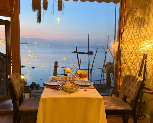 Beykoz da şömineli mekanlar