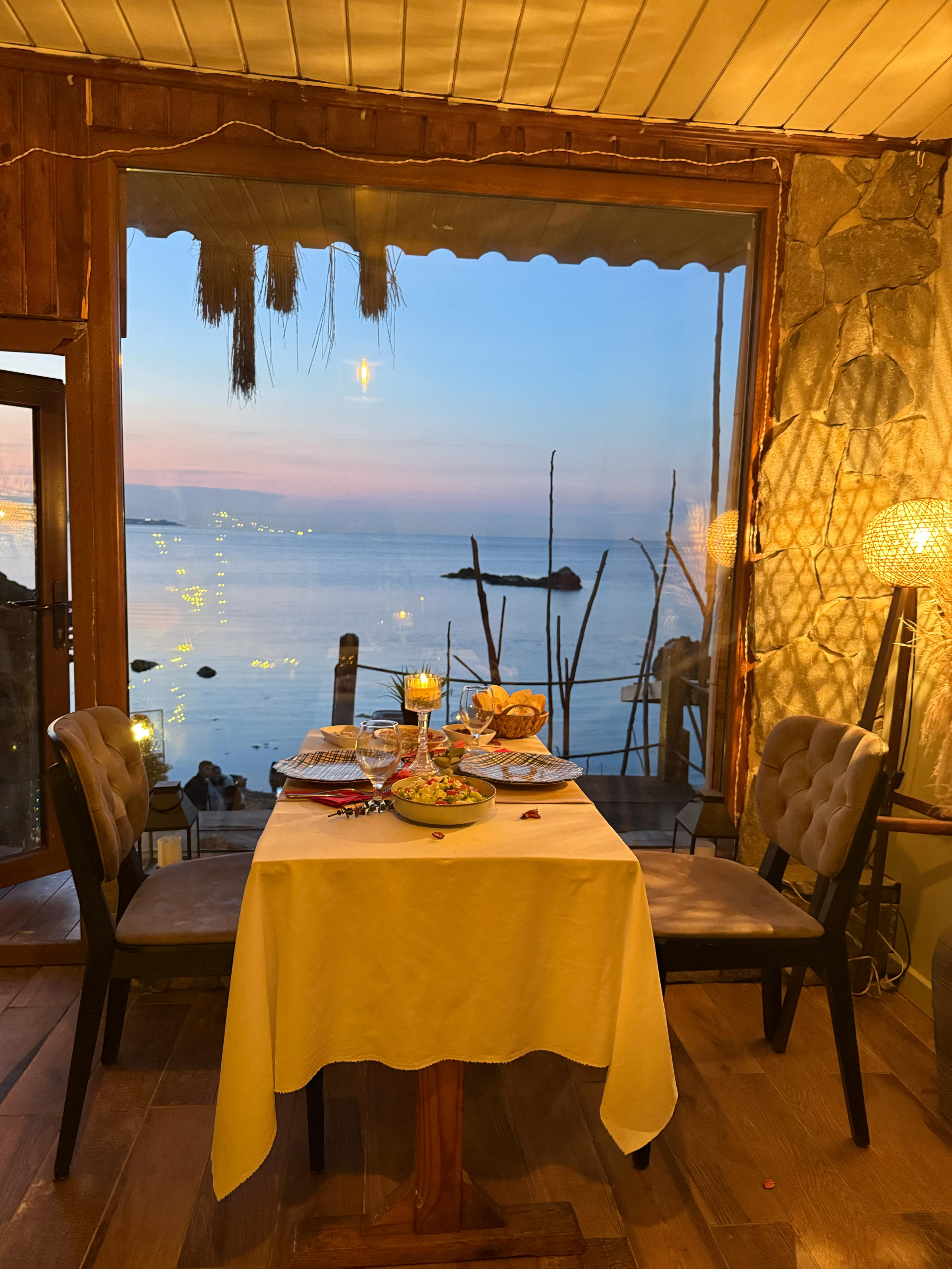 Beykoz da şömineli mekanlar